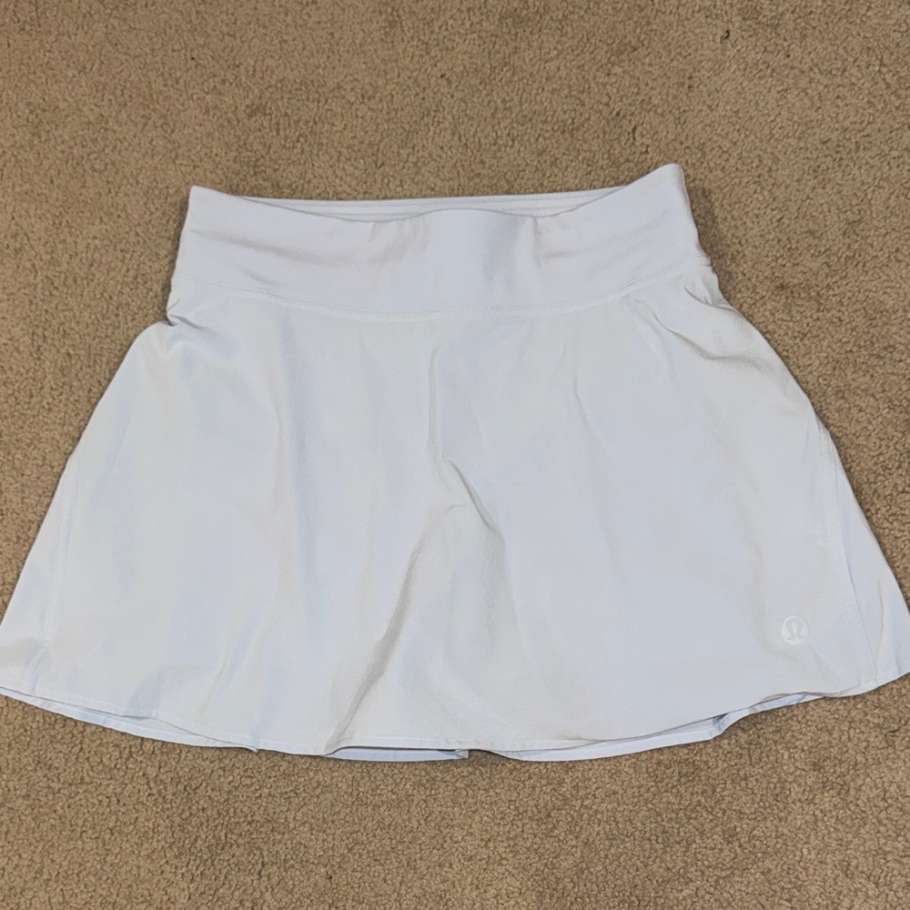 Light blue Lightweight Lululemon High Rise Tennis Skirt Size 4 Starch Blue